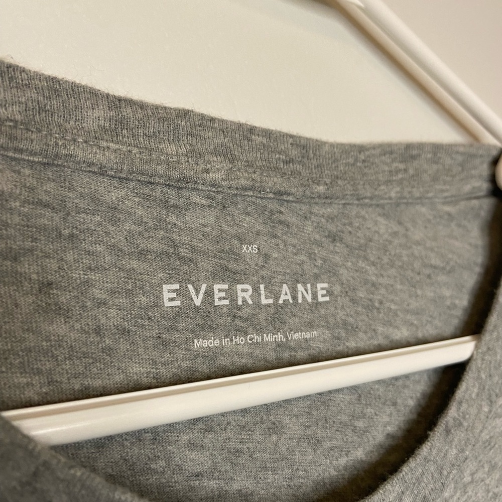 Everlane Long Sleeve Essential Basic Top - image 3
